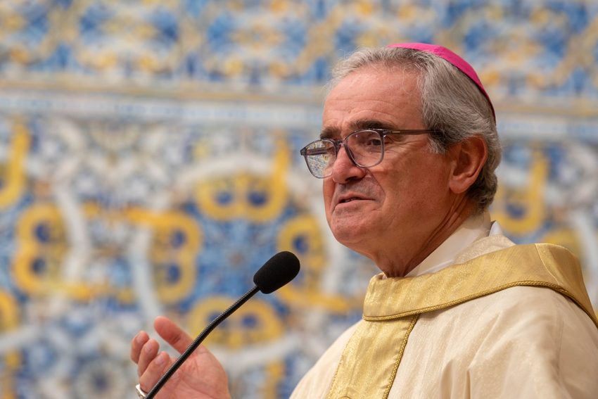 D. Vitorino Soares, novo Bispo de Faro. Crédito Samuel Mendonça/GIDAlg
