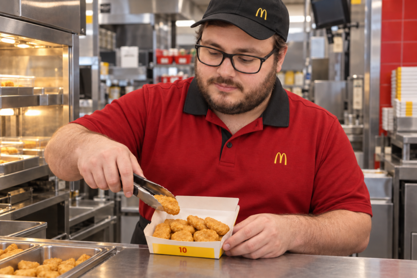 Trabalhador da McDonald's