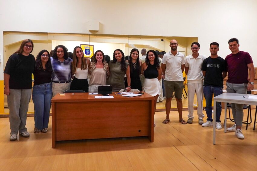 Membros da AJA – Associação de Jovens do Algoz. Crédito: AJA