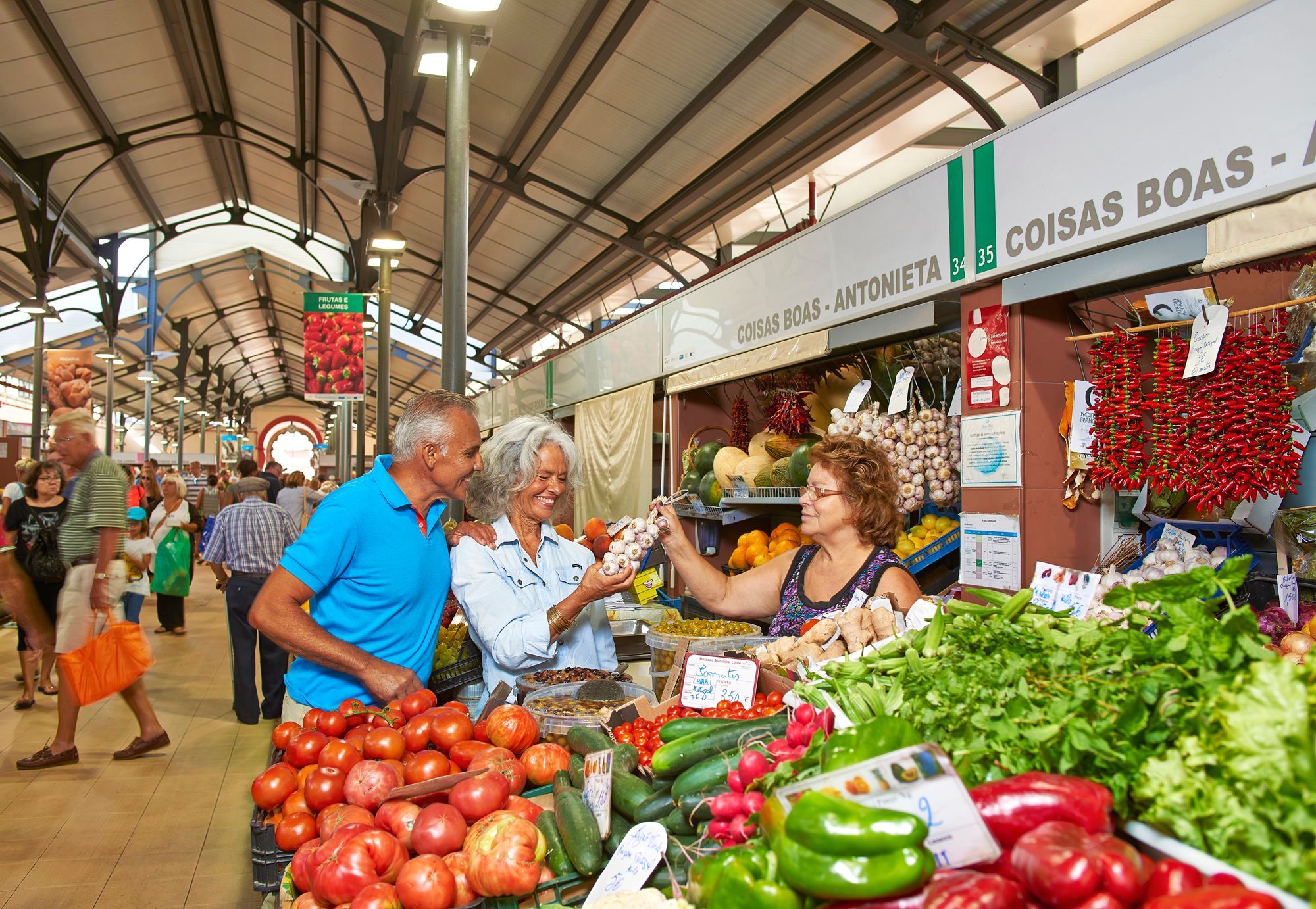 Mercado de Loulé. Crédito: Hélio Ramos