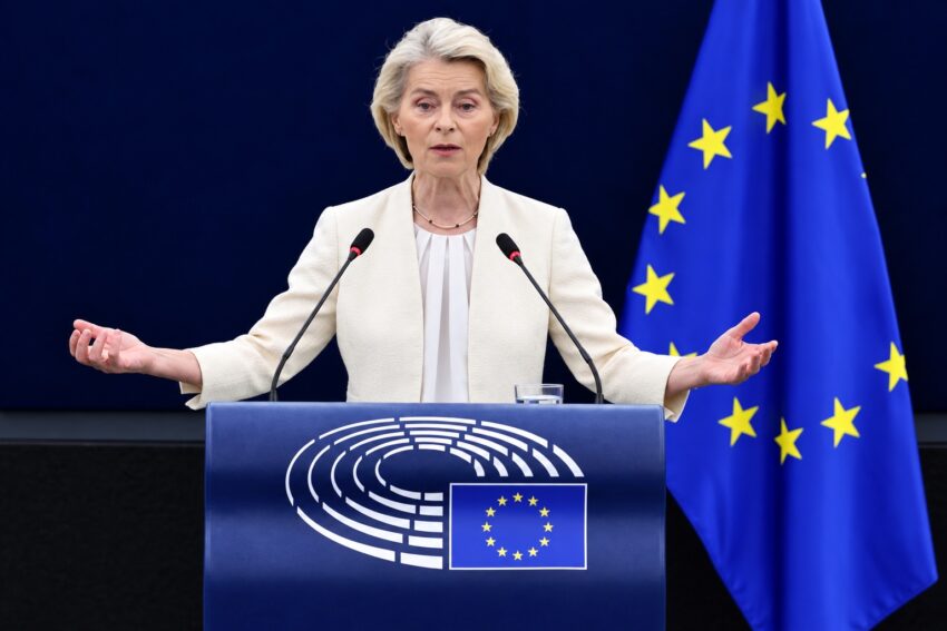 Ursula von der Leyen, presidente da Comissão Europeia desde 2019. Crédito: Lusa