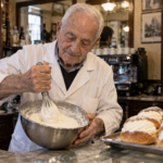 Umberto tem 90 anos e continua a bater natas à mão no mesmo bar onde trabalha desde os 15: “Se dependesse de mim, nunca sairia daqui”