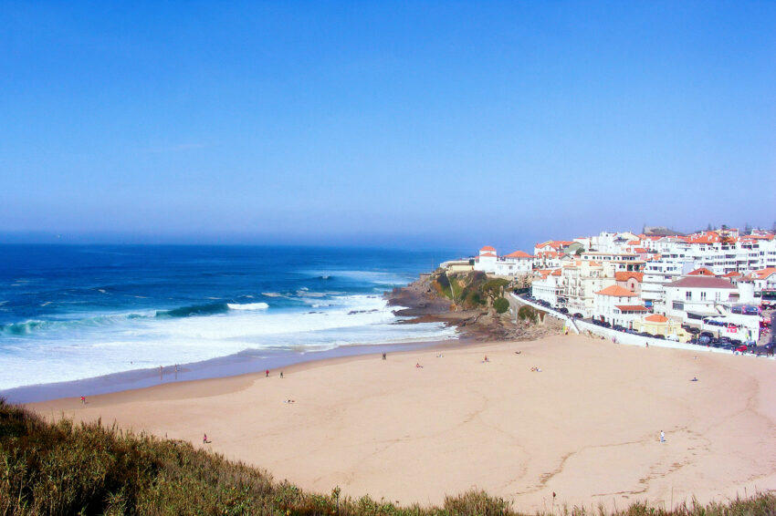 Praia das Maçãs, em Sintra.