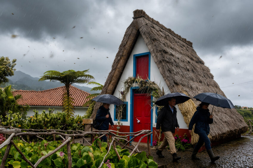 Mau tempo na Madeira.