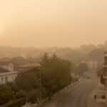Massa de ar do Norte de África traz poeiras e degrada a qualidade do ar