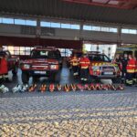 34 bombeiros entregam capacetes em protesto à porta do quartel de Vila Real de Santo António