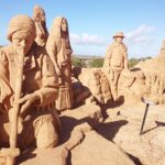 O maior parque de esculturas de areia do mundo fica no Algarve e ainda pode visitá-lo este ano