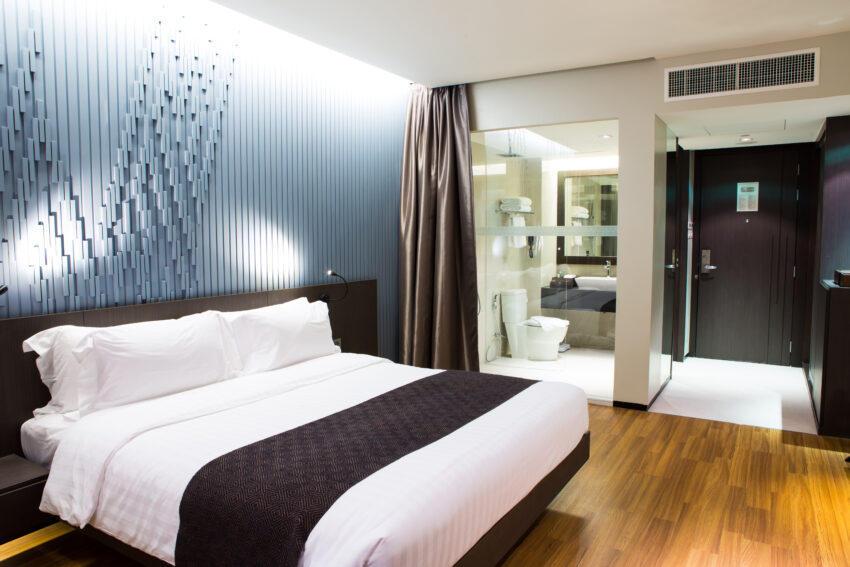 Quarto de hotel.