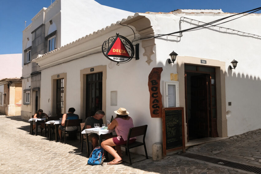 Restaurante Bocage, em Loulé.
