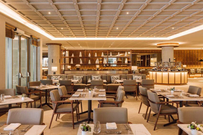Restaurante Abyad, no EPIC SANA Algarve.